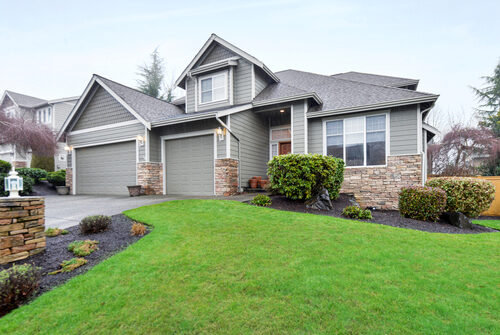 Puyallup,,Wa,,Usa,-,Jan.,11,,2021:,Modern,Residential,Exterior